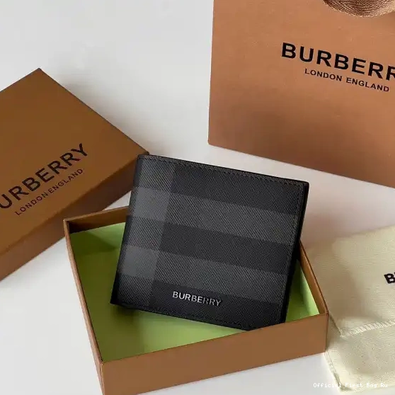 Official First Bag Ru BURBERRY WALLET 0511